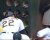 sport news Oakland Athletics' Roman Laureano returns to dugout and attacks a water cooler trends now