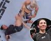 sport news Irene Aldana 'shuts off' Macy Chiasson with a heel-kick to the LIVER from the ... trends now