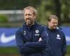 sport news Chelsea release first pictures of Graham Potter's debut training session with ... trends now