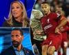 sport news Rio Ferdinand lauds Liverpool star Thiago Alcantara for his 'intensity' after ... trends now