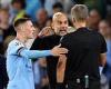sport news Pep Guardiola shown a yellow card at full-time of Man City comeback win after ... trends now