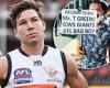 sport news AFL 'bad boy' - GWS Giants star Toby Greene -  hilariously trolled by Bali ... trends now