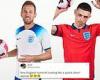 sport news England fans FUME as pictures of World Cup kit are leaked - with controversial ... trends now