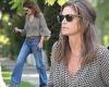 Thursday 15 September 2022 08:41 AM Cindy Crawford, 56, is casual cool in blue jeans and plunging black and white ... trends now