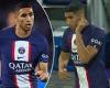sport news PSG's Achraf Hakimi booed by Maccabi Haifa fans having previously stated ... trends now