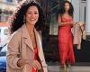 Saturday 17 September 2022 06:44 PM Newly-engaged Vick Hope commands attention in a red maxi dress during LFW trends now