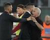 sport news Jose Mourinho has to be RESTRAINED from confronting the referee by Roma's staff ... trends now