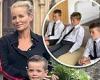 Monday 19 September 2022 07:38 PM Hollyoaks star Davinia Taylor's sons don black ties as they pay tribute to ... trends now