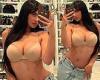 Monday 19 September 2022 06:44 PM Kylie Jenner puts on a VERY busty display in a nude bra as she poses for a ... trends now