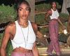 Wednesday 21 September 2022 06:53 PM Lori Harvey shows off her toned abs in a knotted tank top while leaving Travis ... trends now
