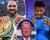 sport news Frank Warren confirms contract for Tyson Fury and Anthony Joshua in December is ... trends now