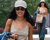 Friday 23 September 2022 01:02 AM Zoe Kravitz rocks taupe tank top and billowing jeans as she catches up with pal trends now