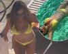 Sunday 25 September 2022 10:38 AM Elizabeth Hurley, 57, sends temperatures soaring in a bright yellow bikini ... trends now