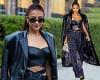 Sunday 25 September 2022 10:47 AM Shay Mitchell channels The Matrix in an all-black outfit as she steps out ... trends now