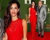 Monday 26 September 2022 09:26 AM Amal Clooney is chic in a red jumpsuit as she cosies up to husband George,at ... trends now