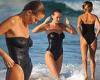 Monday 26 September 2022 04:20 AM Lara Worthington flaunts her incredible figure in a black swimsuit at Bondi ... trends now
