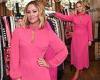 Wednesday 28 September 2022 04:56 PM Kimberley Walsh looks radiant as she attends the launch of her collaboration ... trends now