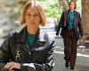 Wednesday 28 September 2022 10:56 PM Lara Worthington wears a leather jacket and corduroy pants in Potts Point trends now