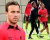 sport news Liverpool star Arthur Melo continues his road to fitness at Anfield by ... trends now
