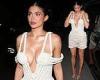 Thursday 29 September 2022 12:44 AM Kylie Jenner puts on busty display in very daring crochet mini dress at Balmain ... trends now