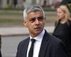 Thursday 29 September 2022 08:05 PM Sadiq backs down over Queen statue in Trafalgar Square: Mayor 'supports Royal ... trends now