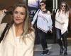 Saturday 1 October 2022 12:45 PM Helen Skelton and Kym Marsh lead stars departing hotel for Strictly live show trends now