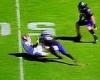 sport news Oklahoma QB Dillon Gabriel brutally hit in the head while sliding as TCU ... trends now