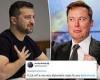 Monday 3 October 2022 10:21 PM Elon Musk gets into Twitter spat with Ukrainian President Zelensky over war ... trends now