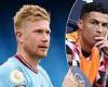 sport news Man City star Kevin De Bruyne still values Cristiano Ronaldo after he is ... trends now