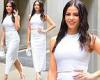 Tuesday 4 October 2022 10:30 PM Jenna Dewan cuts a glamorous figure in a white sleeve-less top trends now
