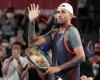 Nick Kyrgios struggles with breathing during first win at Japan Open