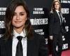 Wednesday 5 October 2022 01:39 AM Penelope Cruz looks business chic in a black suit and tie at En Los Margenes ... trends now