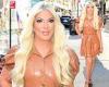 Thursday 6 October 2022 11:43 PM Tori Spelling looks trim in a leather minidress to promote Love At First Lie trends now