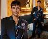 Friday 7 October 2022 11:43 PM Tom Daley looks dapper in dark floral suit as he shows off his bronzed tan at ... trends now