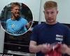 sport news 'Do I burn it?': Kevin De Bruyne's hilarious reaction as he is presented with a ... trends now