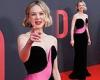 Friday 14 October 2022 07:58 PM Carey Mulligan exudes glamour in a strapless black and pink gown at the She ... trends now