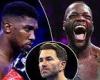 sport news Anthony Joshua could go straight into Deontay Wilder mega-fight next year, says ... trends now