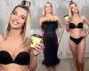 Tuesday 15 November 2022 06:32 PM Helen Flanagan poses in lingerie before slipping into a feathered LBD trends now