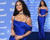 Tuesday 15 November 2022 09:05 PM Vick Hope looks flawless in a blue satin gown as she attends the star-studded ... trends now