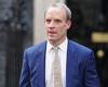 Wednesday 16 November 2022 12:59 AM Dominic Raab 'must now have a senior civil servant in the room at all meetings' trends now