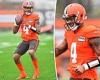 sport news Deshaun Watson is all smiles as he RETURNS to practice with the Browns while ... trends now