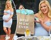 Wednesday 16 November 2022 05:20 PM Heidi Montag shows off her bump in blue dress at her baby shower in LA trends now
