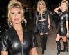 Wednesday 16 November 2022 02:11 AM Christine McGuinness wears skintight leather minidress as she joins Kimberly ... trends now