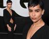 Friday 18 November 2022 08:29 AM Zoe Kravitz stuns in midriff-baring black gown as she joins stars at GQ's Men ... trends now