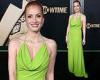 Tuesday 22 November 2022 06:23 AM Jessica Chastain stuns in an eye-catching vibrant green gown at the George & ... trends now