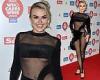 Tuesday 22 November 2022 06:32 PM Tallia Storm puts on a VERY racy display in a sheer bodysuit for a sizzling red ... trends now