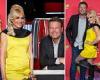 Tuesday 22 November 2022 12:14 PM Gwen Stefani and Blake Shelton pose up on the Voice red carpet during country ... trends now