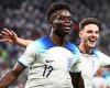 sport news Bukayo Saka is flourishing for England and Arsenal after last year's Euros ... trends now
