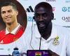 sport news Otto Addo dismisses talk Cristiano Ronaldo's United exit could distract Ghana ... trends now