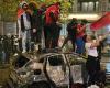 Cars torched as Morocco fans riot in Brussels after World Cup victory